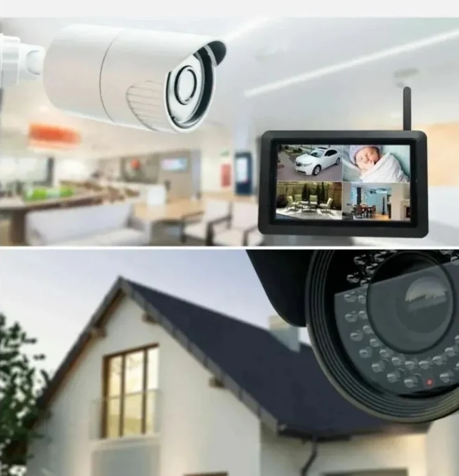 KIT VIDEOSORVEGLIANZA 5G 2 MP FULL WIFI HD IP 8 TELECAMERE NVR LAN REMOTO - immagine 5