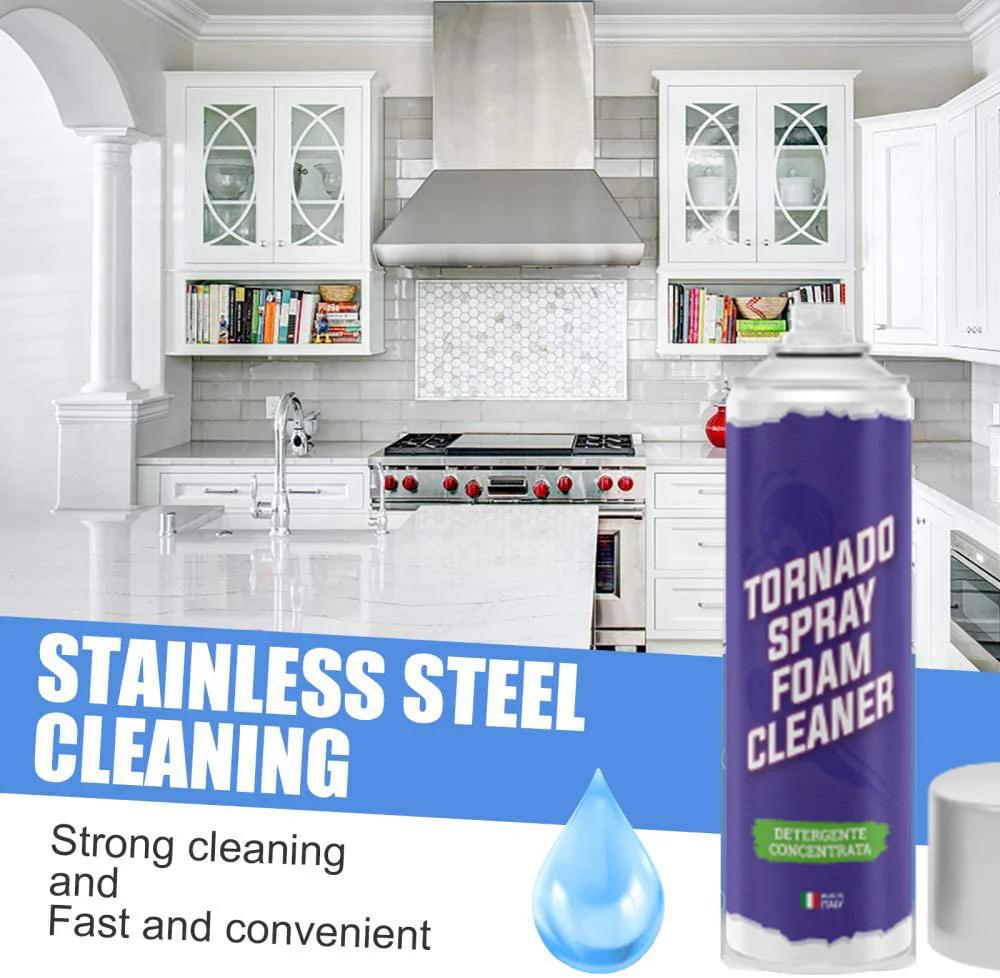 2x1 Tornado spray magnifica schiuma magica detergente per la pulizia di tutto - immagine 3