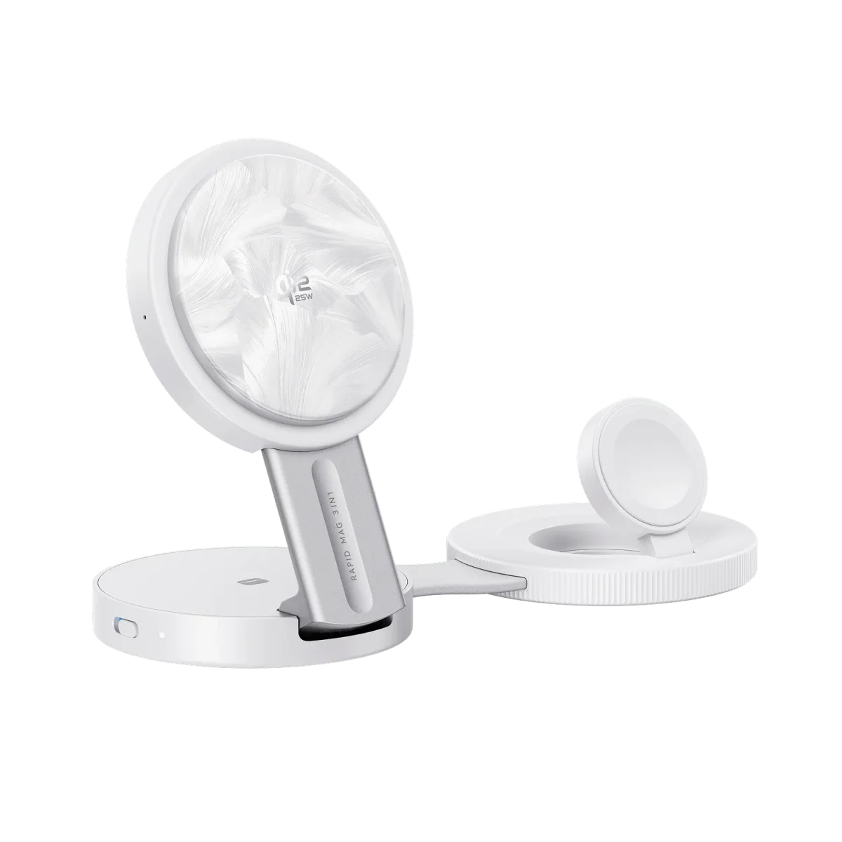 Stazione di ricarica wireless EcoFlow RAPID Mag Qi2.2 (pieghevole 3 in 1) - immagine 5